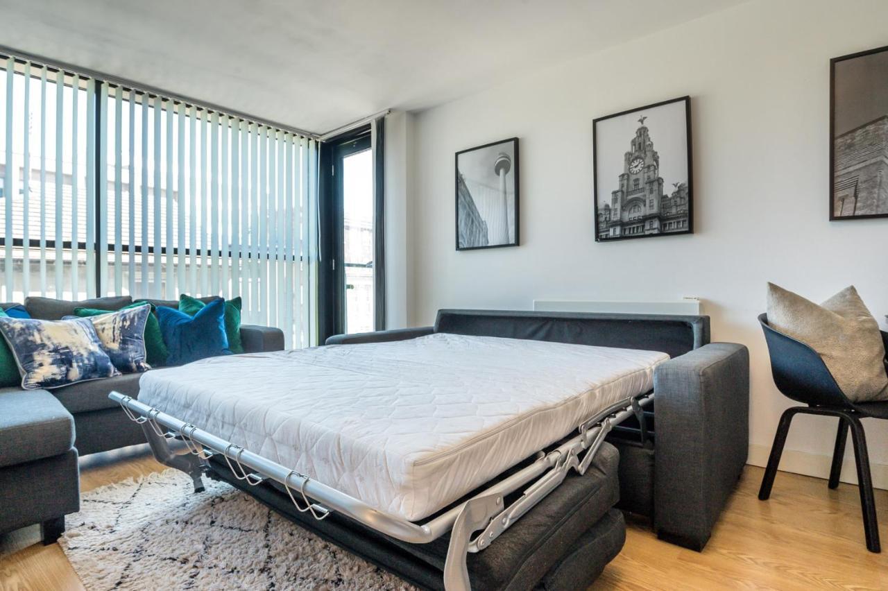 Host & Stay - Central Balcony Apt Liverpool Exteriér fotografie